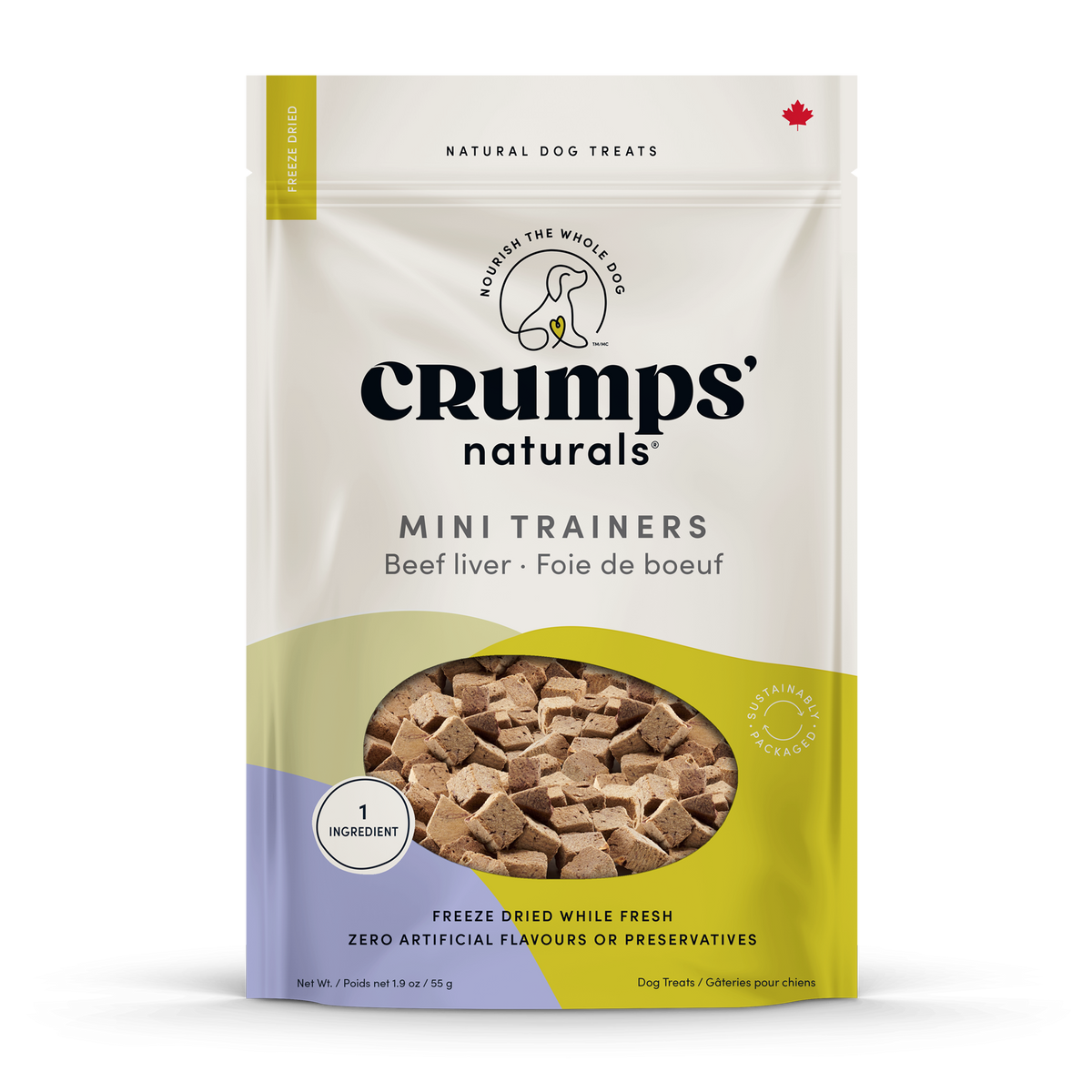 Freeze-dried Beef Liver Mini Trainers - Crumps' Naturals – Crumps 