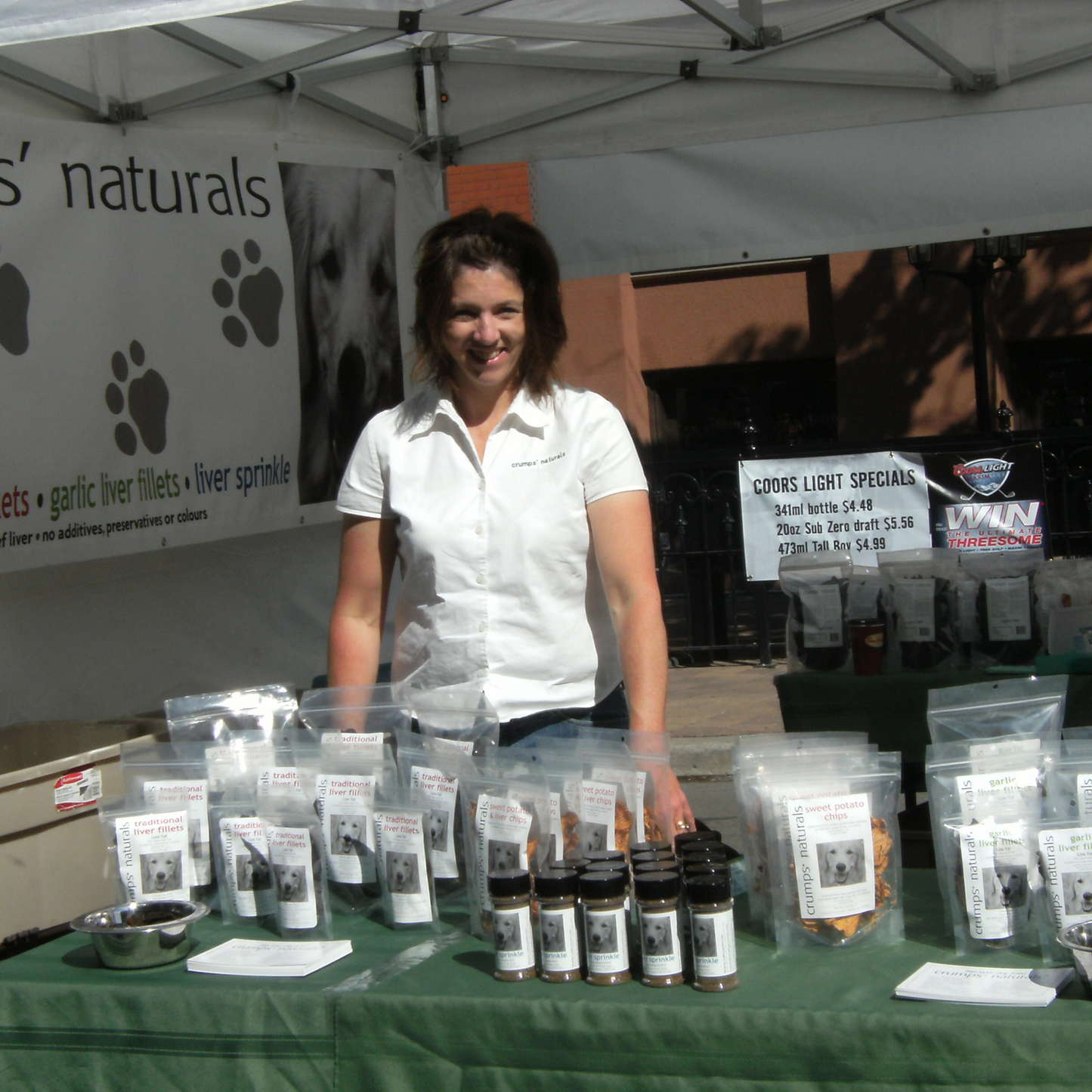 Margot Crump at "Woofstock", Toronto