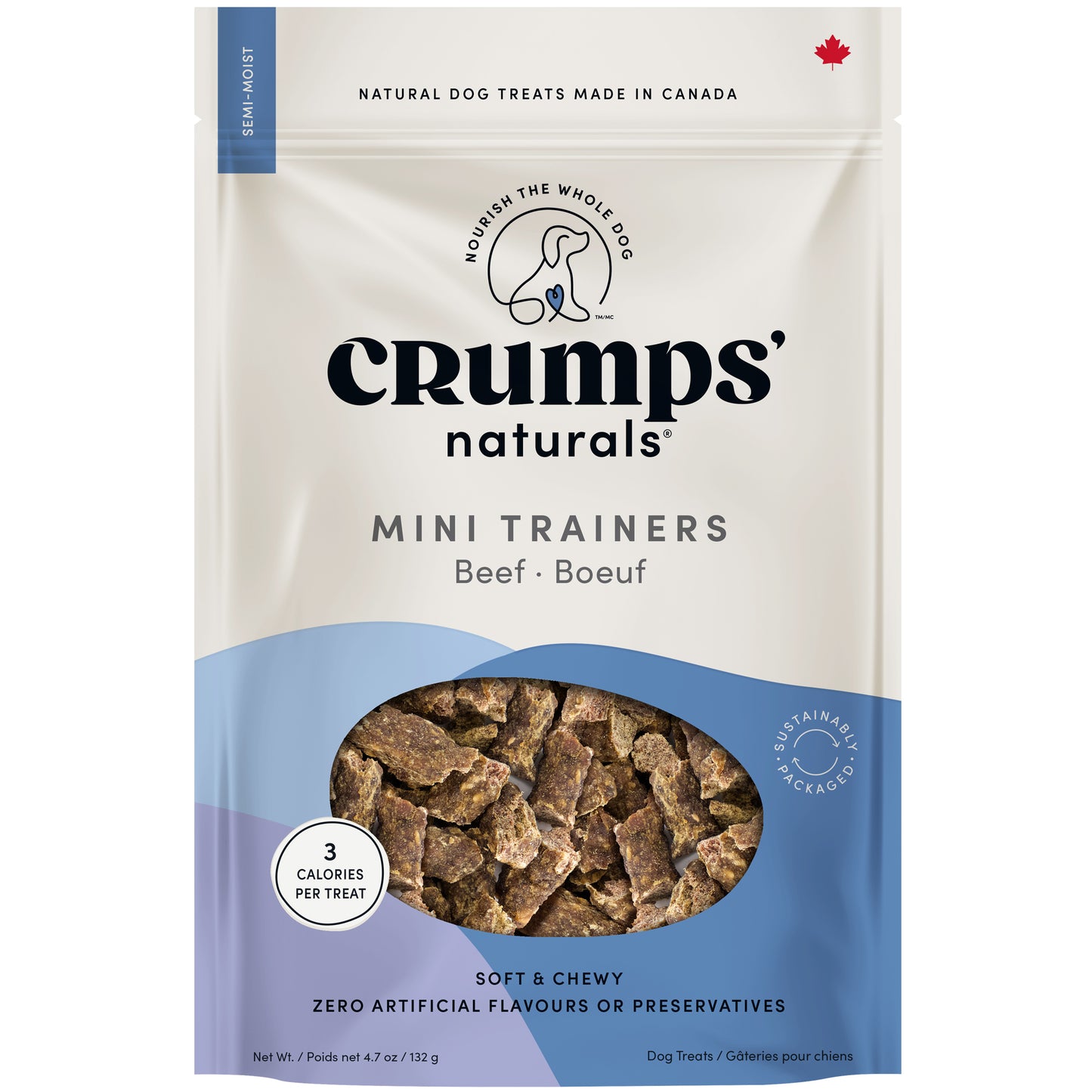 Semi Moist Mini Trainers Beef Semi Moist Mini Trainers Treats