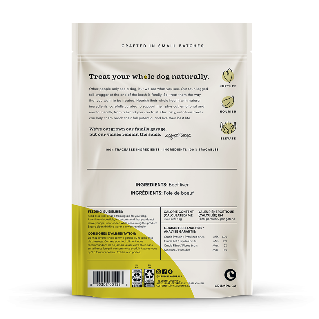 Crumps liver deals treats